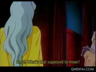 Hentai έφηβος/η μουσικό τρίο μεταχειρισμένος ως σεξ συνδετήρας σκλάβοι κακοποιημένος/η με βρόμικο aliens