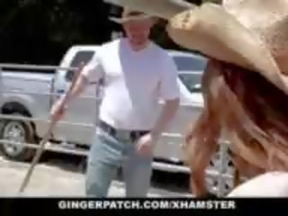 Gingerpatch - Ginger in Cowboy Boots gets Cocked: sex video df