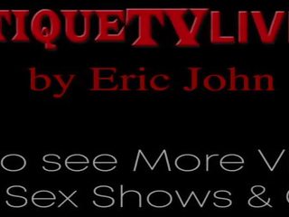 Erotique Tv - Blue Eyed Ela Ms Rides Eric John Live