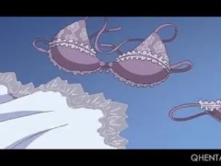Hentai x nominālā filma addict skolotāja uz brilles izpaužas fucked grūti uz gulta