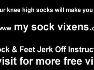 I Want to Rub My Knee High Socks on Your peter JOI: xxx clip 3d